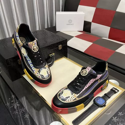 Wholesale Versace Casual Shoes For Men #1356083 $76.00 USD, Wholesale Quality Replica Versace Casual Shoes