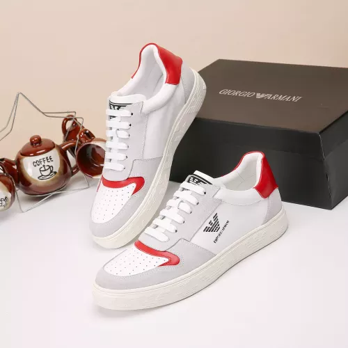 Wholesale Armani Casual Shoes For Men #1356170 $80.00 USD, Wholesale Quality Replica Armani Casual Shoes