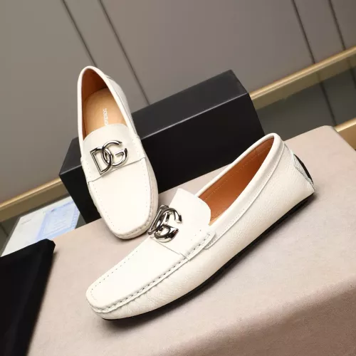Wholesale Dolce &amp; Gabbana D&amp;G Leather Shoes For Men #1356194 $80.00 USD, Wholesale Quality Replica Dolce &amp; Gabbana D&amp;G Leather Shoes