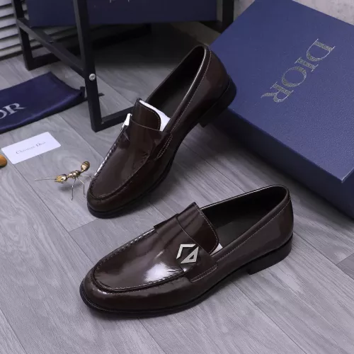 Wholesale Christian Dior Leather Shoes For Men #1356291 $105.00 USD, Wholesale Quality Replica Christian Dior Leather Shoes