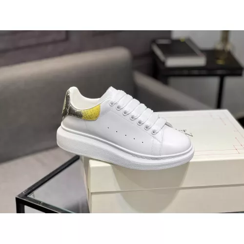 Wholesale Alexander McQueen Casual Shoes For Women #1356385 $100.00 USD, Wholesale Quality Replica Alexander McQueen Casual Shoes