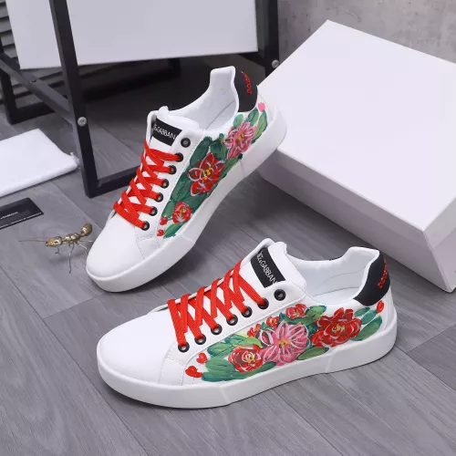 Wholesale Dolce &amp; Gabbana D&amp;G Casual Shoes For Women #1356479 $85.00 USD, Wholesale Quality Replica Dolce &amp; Gabbana D&amp;G Casual Shoes