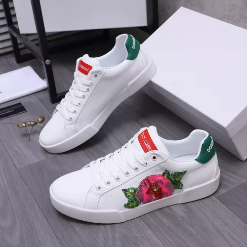 Wholesale Dolce &amp; Gabbana D&amp;G Casual Shoes For Women #1356483 $85.00 USD, Wholesale Quality Replica Dolce &amp; Gabbana D&amp;G Casual Shoes