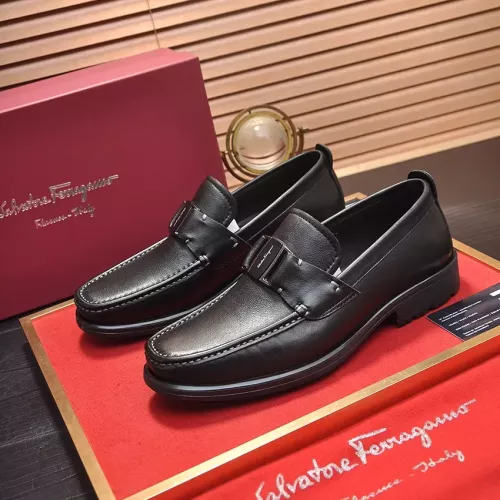 Wholesale Salvatore Ferragamo Leather Shoes For Men #1356493 $96.00 USD, Wholesale Quality Replica Salvatore Ferragamo Leather Shoes