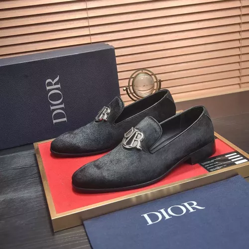 Wholesale Christian Dior Leather Shoes For Men #1356533 $102.00 USD, Wholesale Quality Replica Christian Dior Leather Shoes
