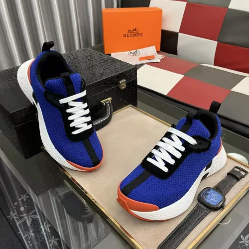 Replica Hermes Casual Shoes For Men #1356536 $88.00 USD for Wholesale