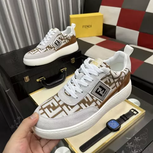 Wholesale Fendi Casual Shoes For Men #1356551 $80.00 USD, Wholesale Quality Replica Fendi Casual Shoes