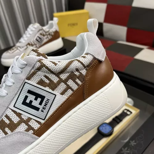 Replica Fendi Casual Shoes For Men #1356551 $80.00 USD for Wholesale