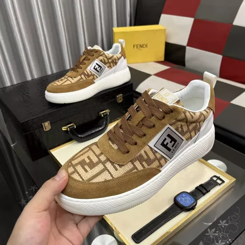 Wholesale Fendi Casual Shoes For Men #1356552 $80.00 USD, Wholesale Quality Replica Fendi Casual Shoes