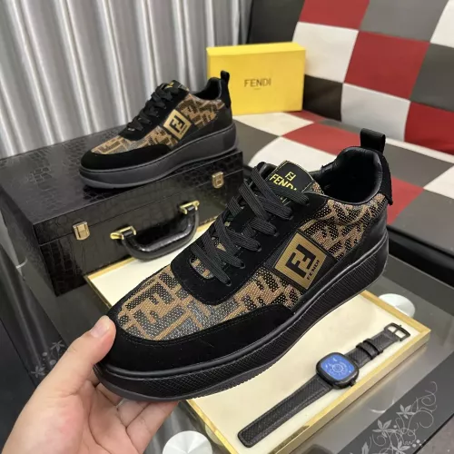 Wholesale Fendi Casual Shoes For Men #1356557 $80.00 USD, Wholesale Quality Replica Fendi Casual Shoes