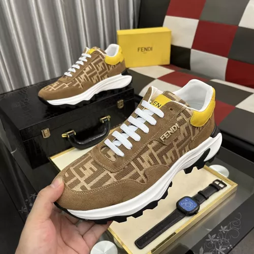 Wholesale Fendi Casual Shoes For Men #1356569 $85.00 USD, Wholesale Quality Replica Fendi Casual Shoes