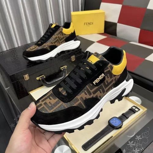 Wholesale Fendi Casual Shoes For Men #1356574 $85.00 USD, Wholesale Quality Replica Fendi Casual Shoes