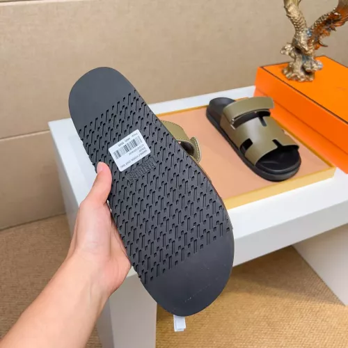 Replica Hermes Slippers For Women #1356872 $56.00 USD for Wholesale