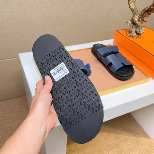 Replica Hermes Slippers For Men #1356875 $56.00 USD for Wholesale