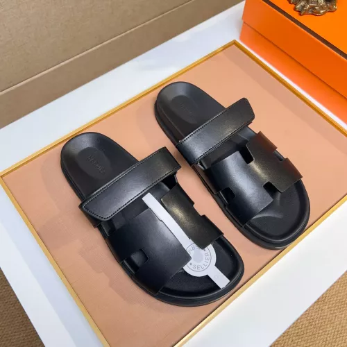 Replica Hermes Slippers For Men #1356877 $56.00 USD for Wholesale