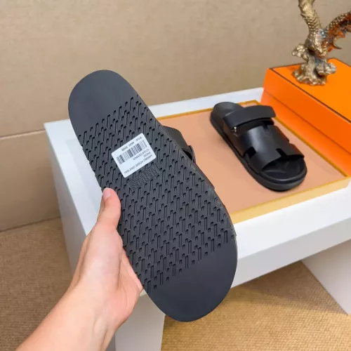 Replica Hermes Slippers For Men #1356877 $56.00 USD for Wholesale