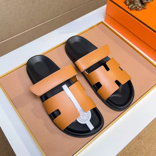 Replica Hermes Slippers For Women #1356878 $56.00 USD for Wholesale