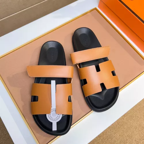 Replica Hermes Slippers For Women #1356878 $56.00 USD for Wholesale