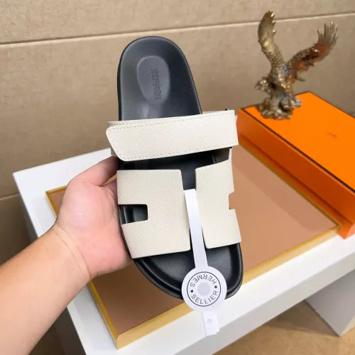 Replica Hermes Slippers For Women #1356884 $56.00 USD for Wholesale