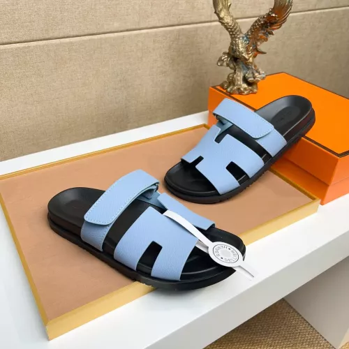 Replica Hermes Slippers For Men #1356887 $56.00 USD for Wholesale