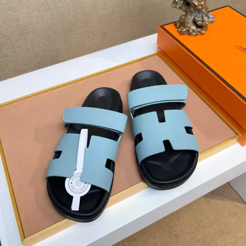 Replica Hermes Slippers For Women #1356888 $56.00 USD for Wholesale