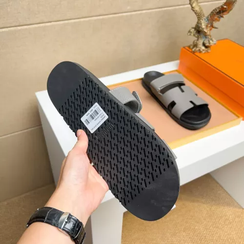 Replica Hermes Slippers For Men #1356903 $56.00 USD for Wholesale