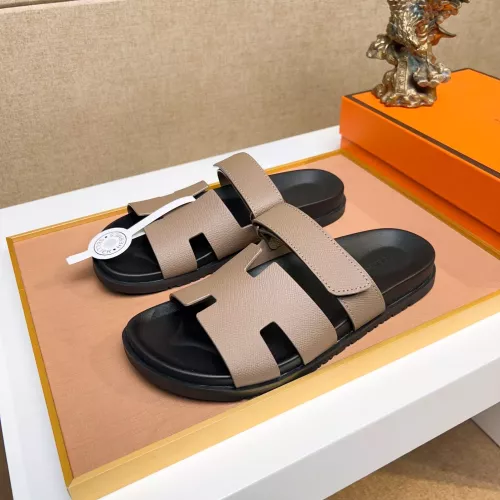 Wholesale Hermes Slippers For Men #1356905 $56.00 USD, Wholesale Quality Replica Hermes Slippers