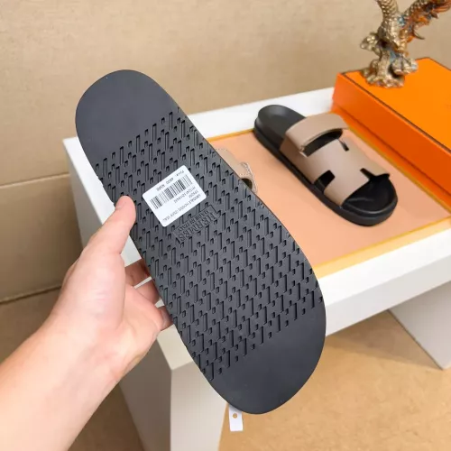 Replica Hermes Slippers For Men #1356905 $56.00 USD for Wholesale