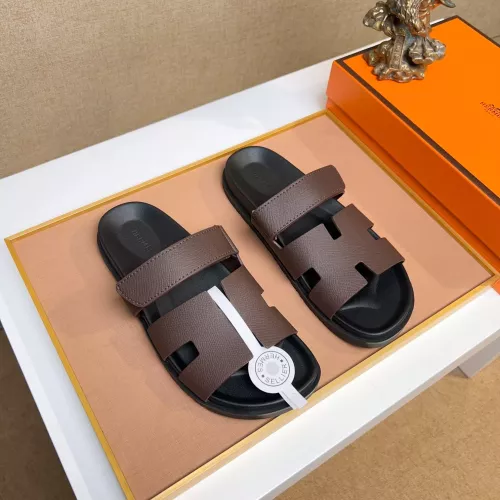 Replica Hermes Slippers For Women #1356907 $56.00 USD for Wholesale