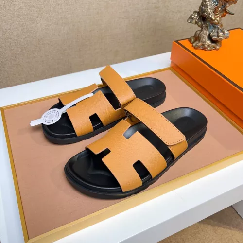 Wholesale Hermes Slippers For Men #1356910 $56.00 USD, Wholesale Quality Replica Hermes Slippers