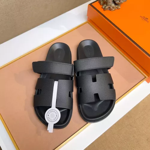 Replica Hermes Slippers For Men #1356913 $56.00 USD for Wholesale