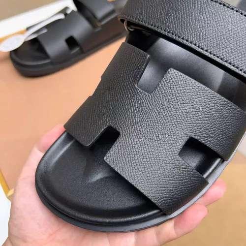 Replica Hermes Slippers For Men #1356913 $56.00 USD for Wholesale