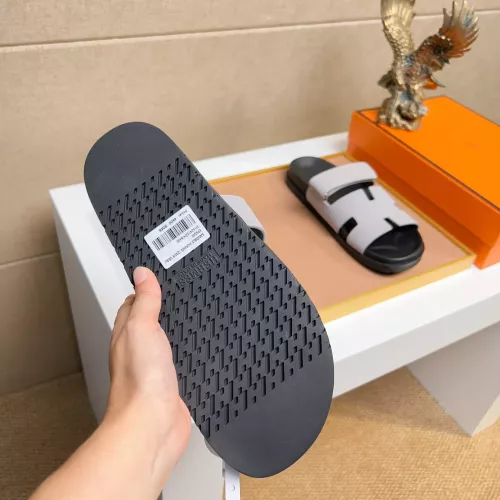 Replica Hermes Slippers For Men #1356919 $56.00 USD for Wholesale