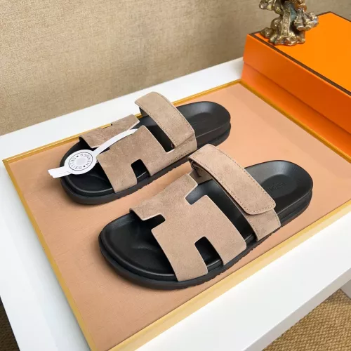 Wholesale Hermes Slippers For Men #1356923 $56.00 USD, Wholesale Quality Replica Hermes Slippers