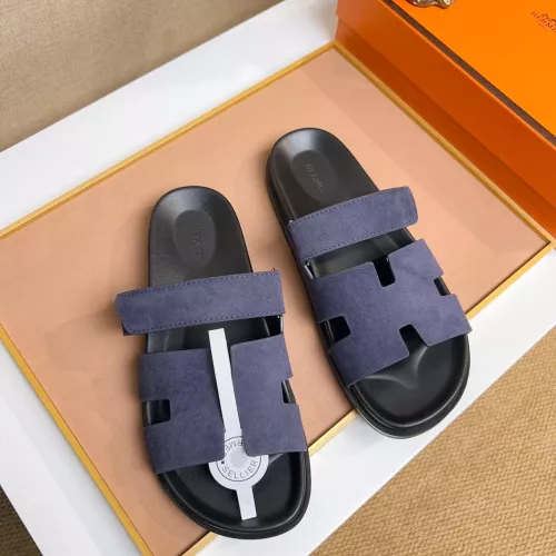 Replica Hermes Slippers For Men #1356936 $56.00 USD for Wholesale