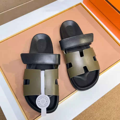 Replica Hermes Slippers For Women #1356945 $56.00 USD for Wholesale