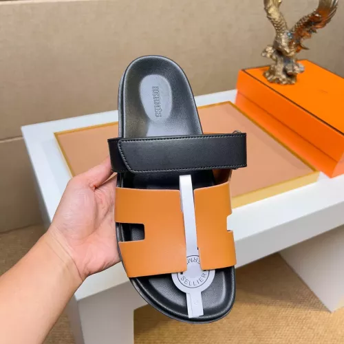 Replica Hermes Slippers For Women #1356949 $56.00 USD for Wholesale