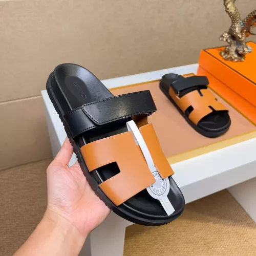 Replica Hermes Slippers For Women #1356949 $56.00 USD for Wholesale