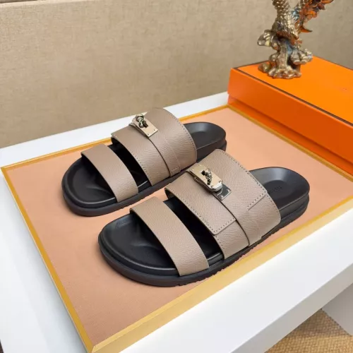 Wholesale Hermes Slippers For Men #1356958 $56.00 USD, Wholesale Quality Replica Hermes Slippers