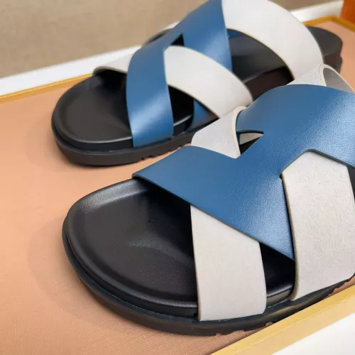 Replica Hermes Slippers For Women #1356973 $56.00 USD for Wholesale