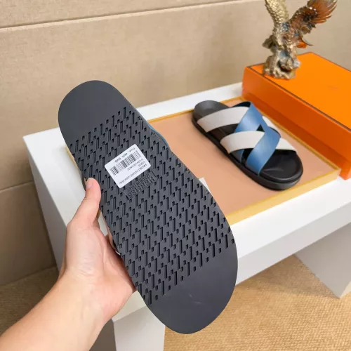Replica Hermes Slippers For Women #1356973 $56.00 USD for Wholesale