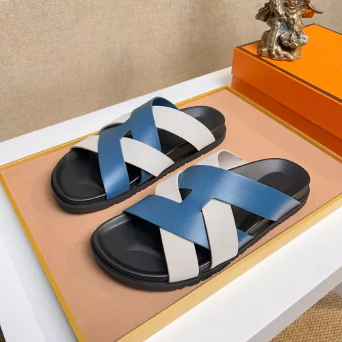 Wholesale Hermes Slippers For Men #1356974 $56.00 USD, Wholesale Quality Replica Hermes Slippers