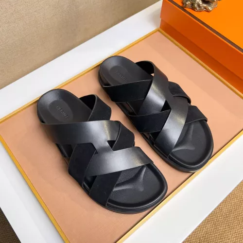 Replica Hermes Slippers For Women #1356992 $56.00 USD for Wholesale