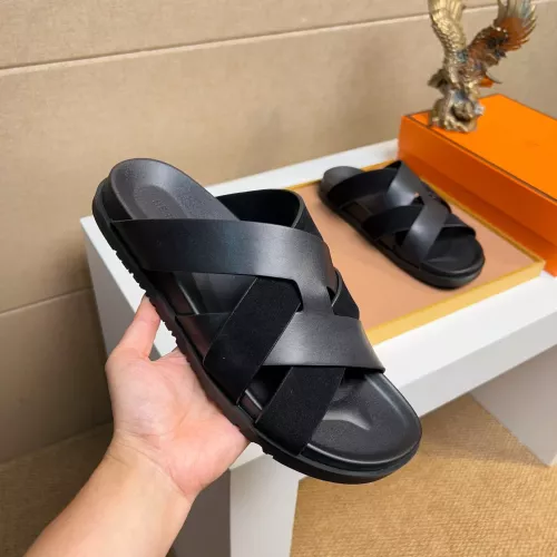 Replica Hermes Slippers For Women #1356992 $56.00 USD for Wholesale