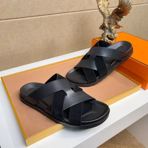 Replica Hermes Slippers For Women #1356992 $56.00 USD for Wholesale