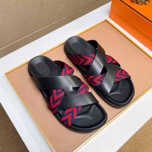 Replica Hermes Slippers For Men #1357005 $56.00 USD for Wholesale