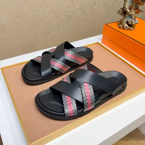 Wholesale Hermes Slippers For Men #1357007 $56.00 USD, Wholesale Quality Replica Hermes Slippers