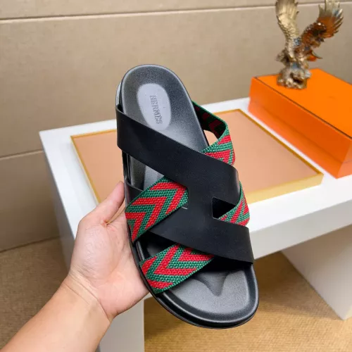 Replica Hermes Slippers For Men #1357009 $56.00 USD for Wholesale