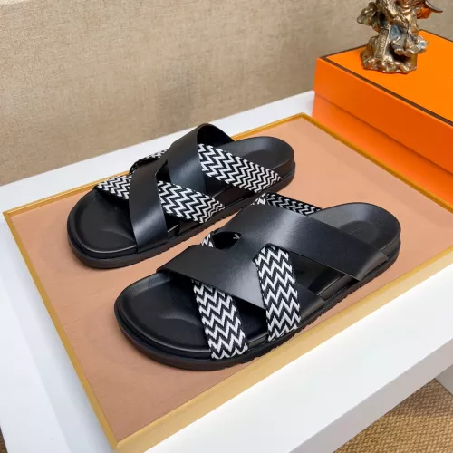 Wholesale Hermes Slippers For Men #1357011 $56.00 USD, Wholesale Quality Replica Hermes Slippers