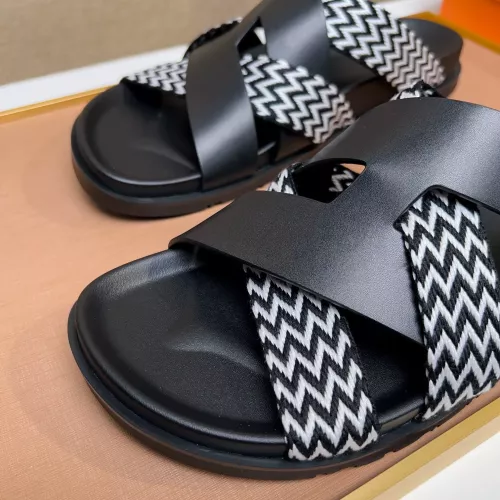 Replica Hermes Slippers For Men #1357011 $56.00 USD for Wholesale